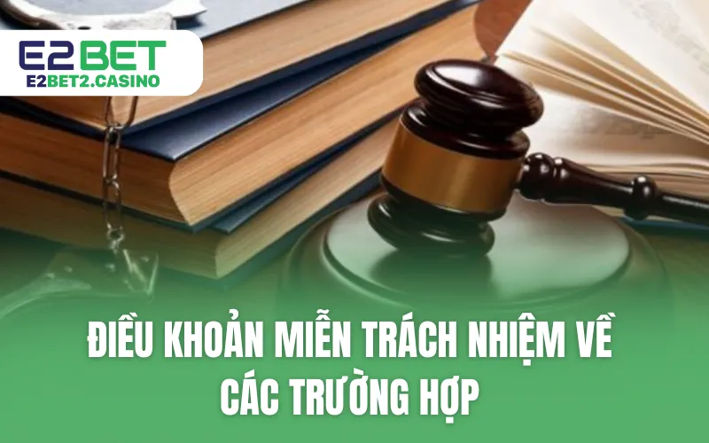 Điều khoản miễn trách nhiệm về các trường hợp