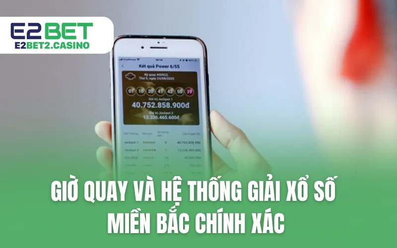 Giờ quay và hệ thống giải xổ số miền Bắc chính xác